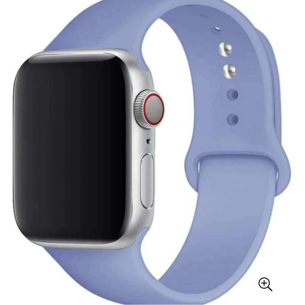SARINA WATCH BAND LIGHT BLUE PERIWINKLE Silicone Series 1 2 3 4 5 6 7 38 40 41